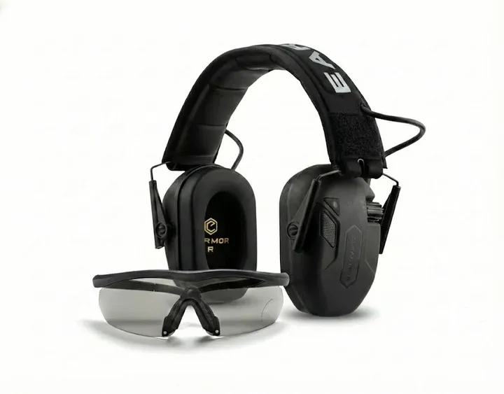 EARMOR M300T Bluetooth and GO1 shooting goggle combo set South Africa