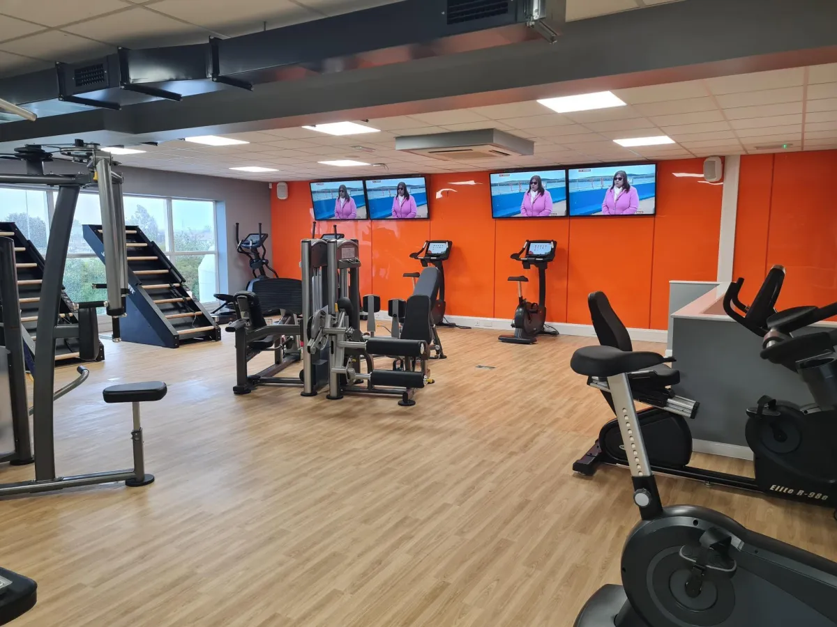 gyms, leisure centres audio visual installation solutions