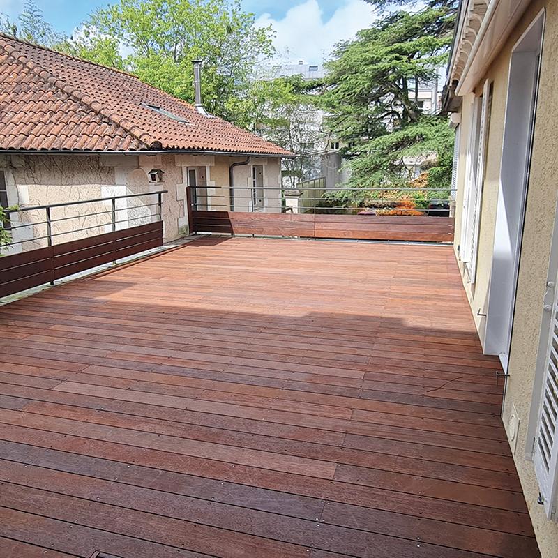 Terrasse en bois sur mesure