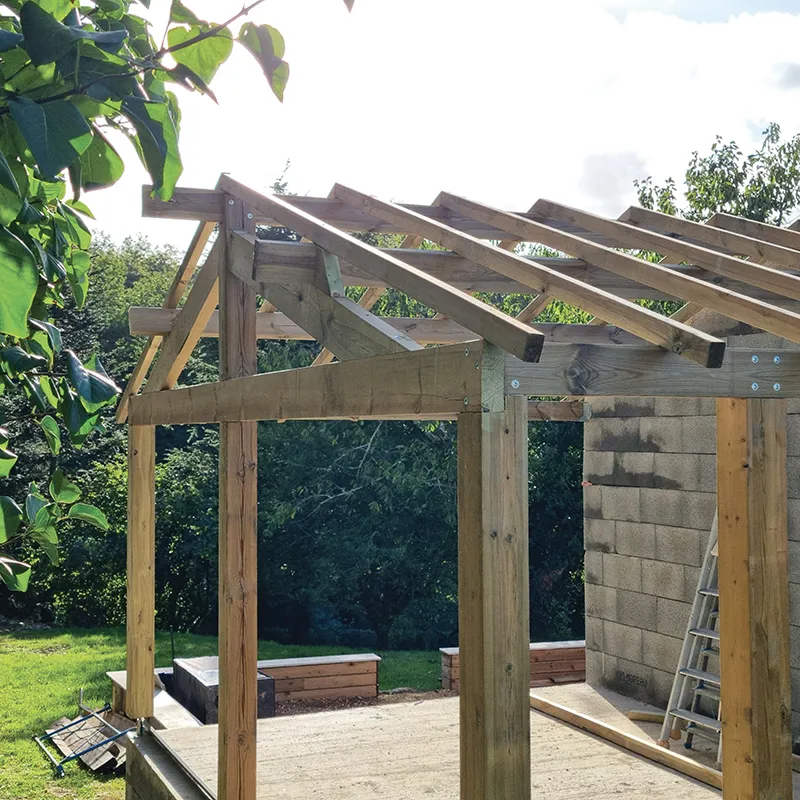 Extension maison bois