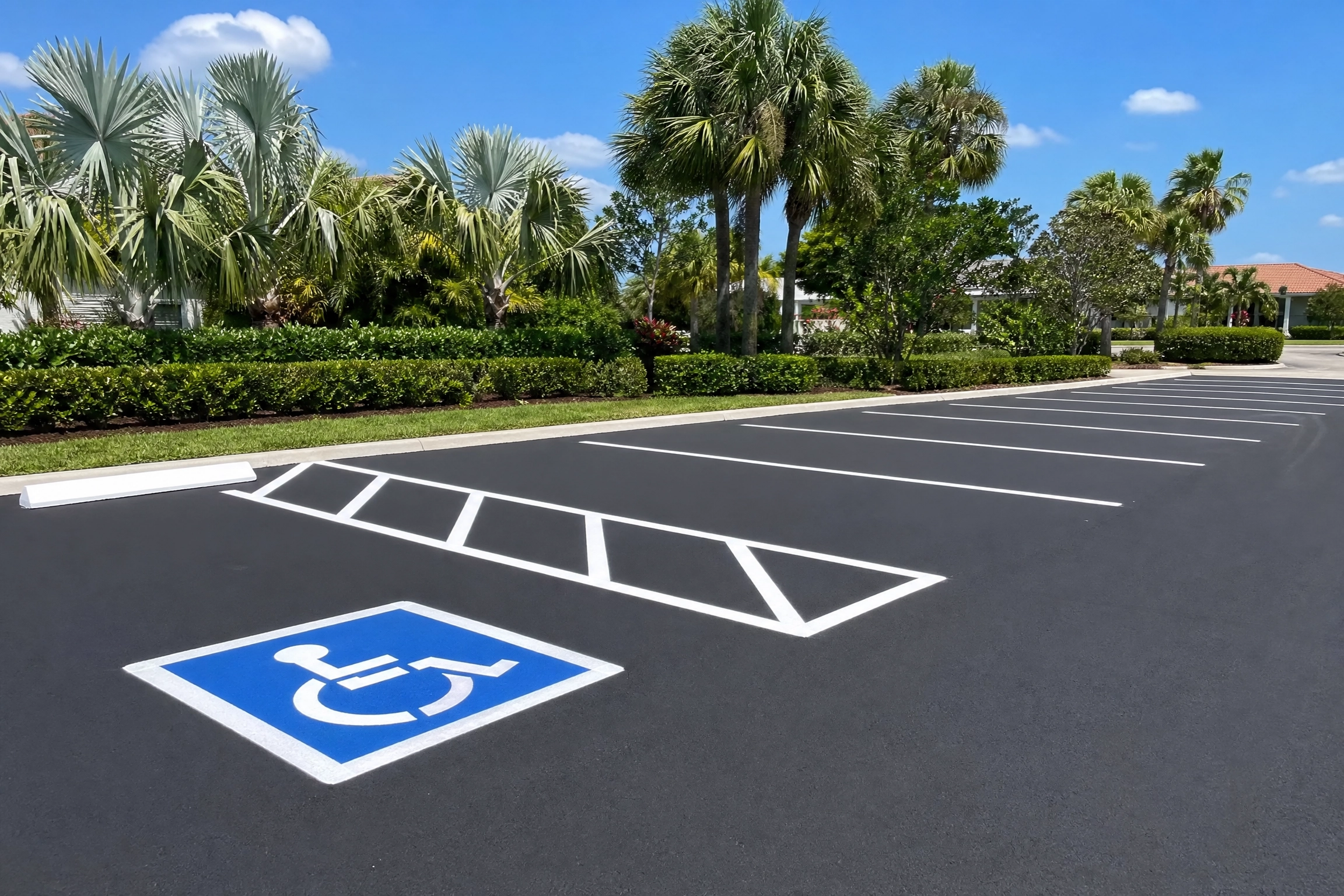 Parking Lot Line Striping in Ocala, FL