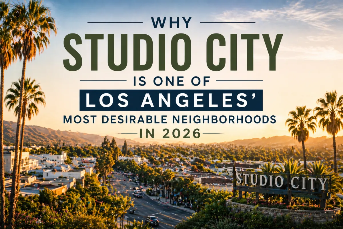 Why Studio City Is One of Los Angeles’ Most Desirable Neighborhoods in 2026