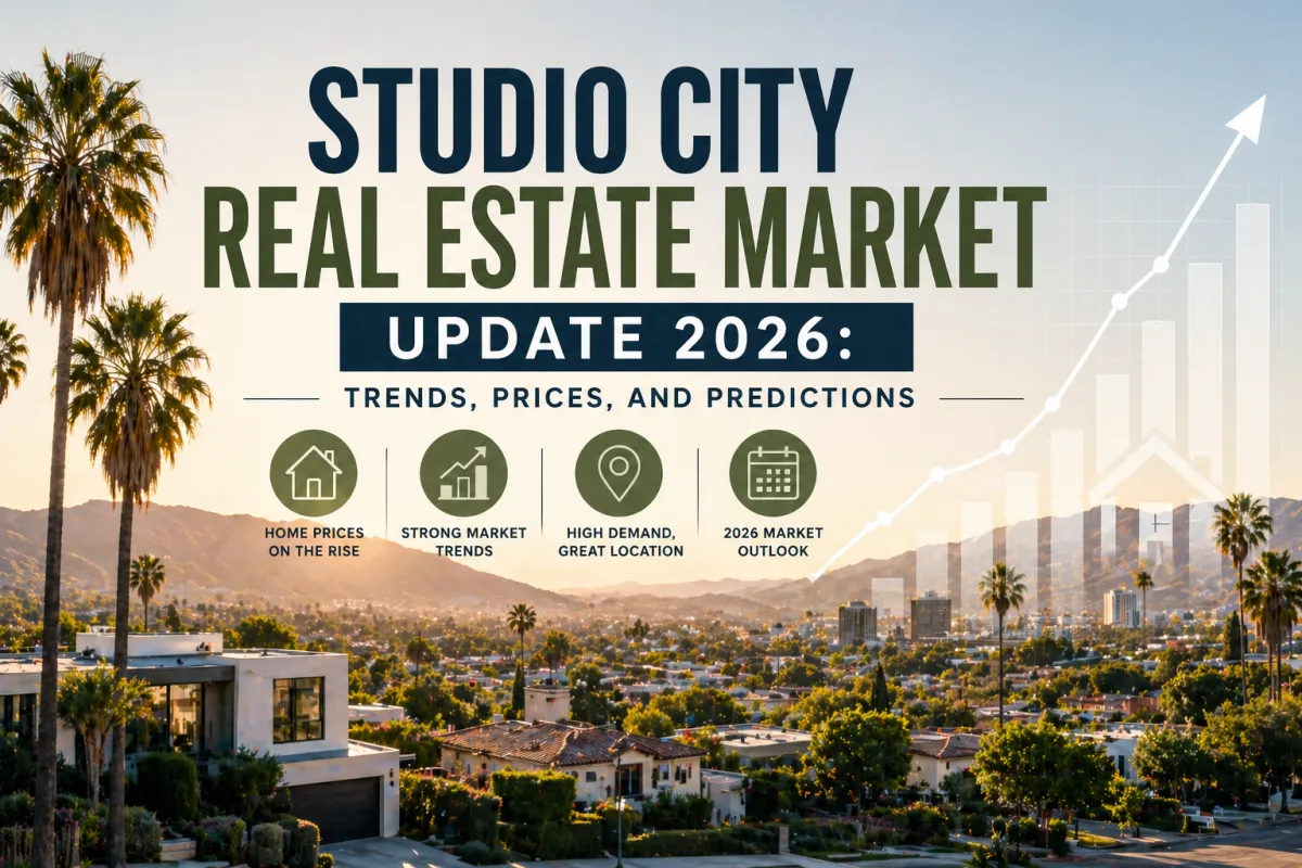 Studio City Real Estate Market Update 2026: Trends, Prices, and Predictions