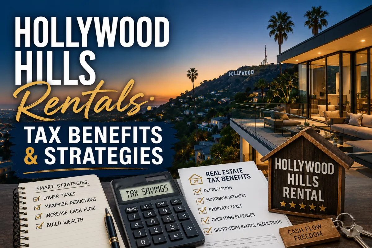 Hollywood Hills Rentals: Tax Benefits & Strategies