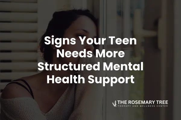 Signs Your Teen Needs More Structured Mental Health Support
