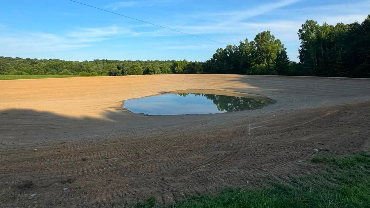 New pond construction