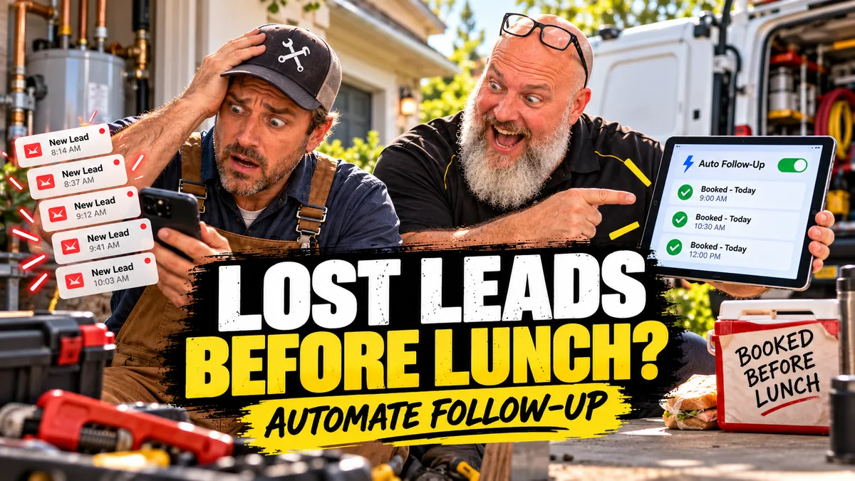 Stop Losing Leads: Automate Your Service Business