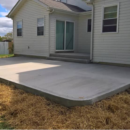 Frederick Concrete builds and installs Patio