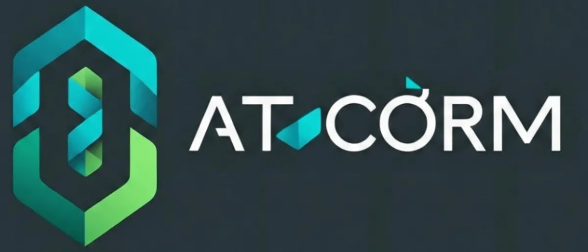 Atcorm Brand logo with its name