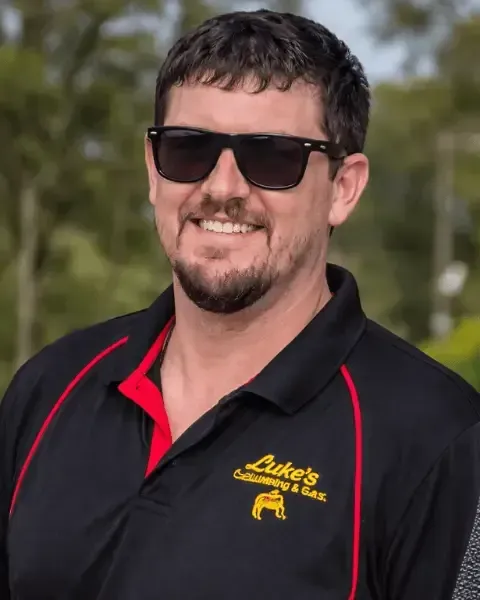 Luke Facer owner luke's plumbing & gas Toowoomba.