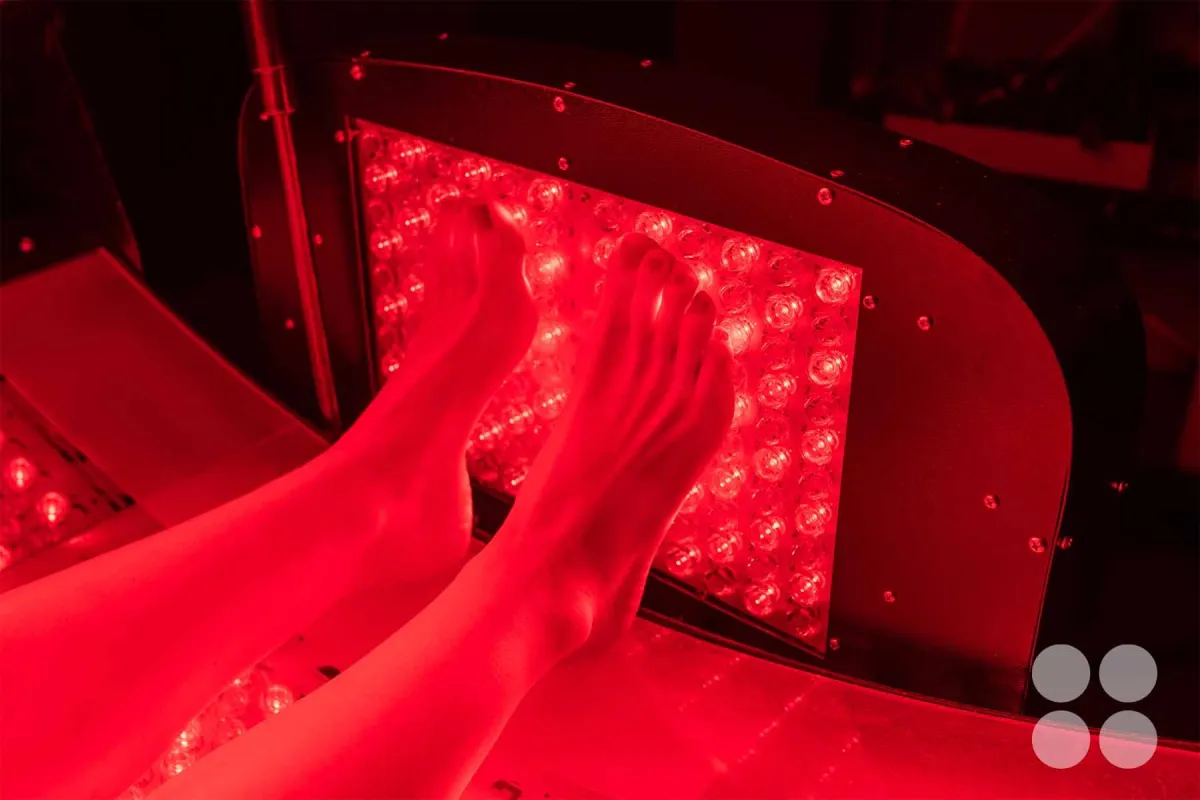 red light wellness doctors pro edition foot panel