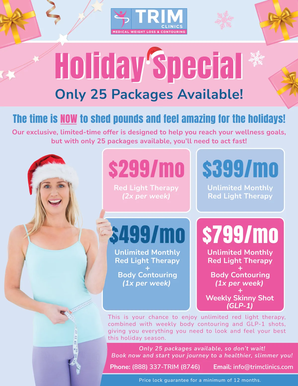 holiday special flyer