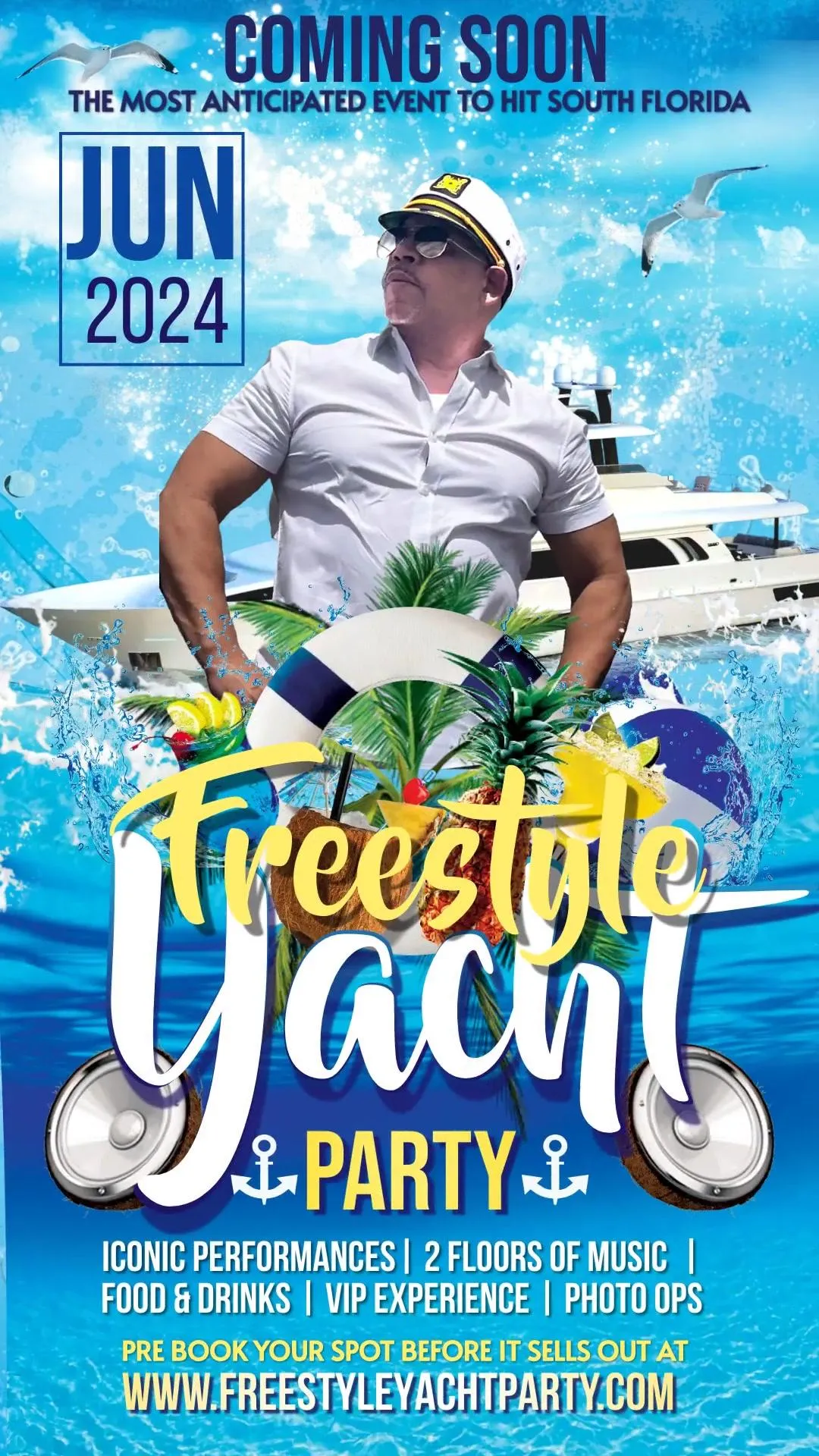 freestyle yacht party 2023