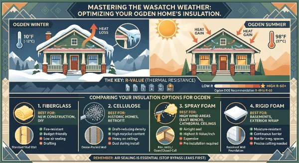 Utah Insulation Rebates and how to get them