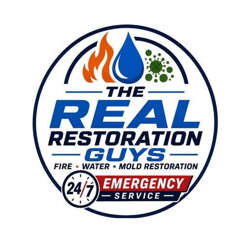 The Real Restoration Guys logo, water damage restoration company in Phoenix, AZ.