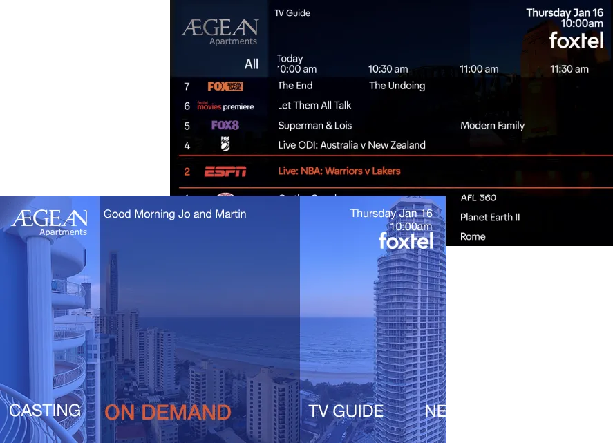 Aegean Foxtel