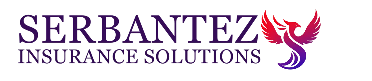 serbantez insurance solutions logo of phoenix with wings open