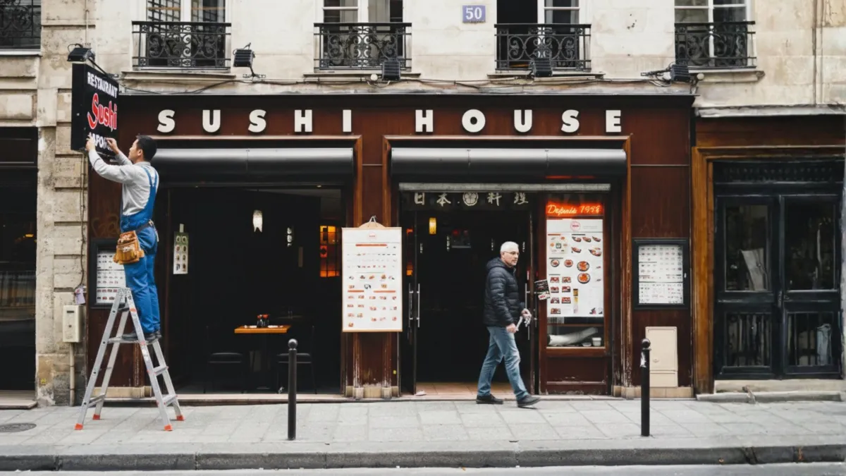 Retail Storefront Signs