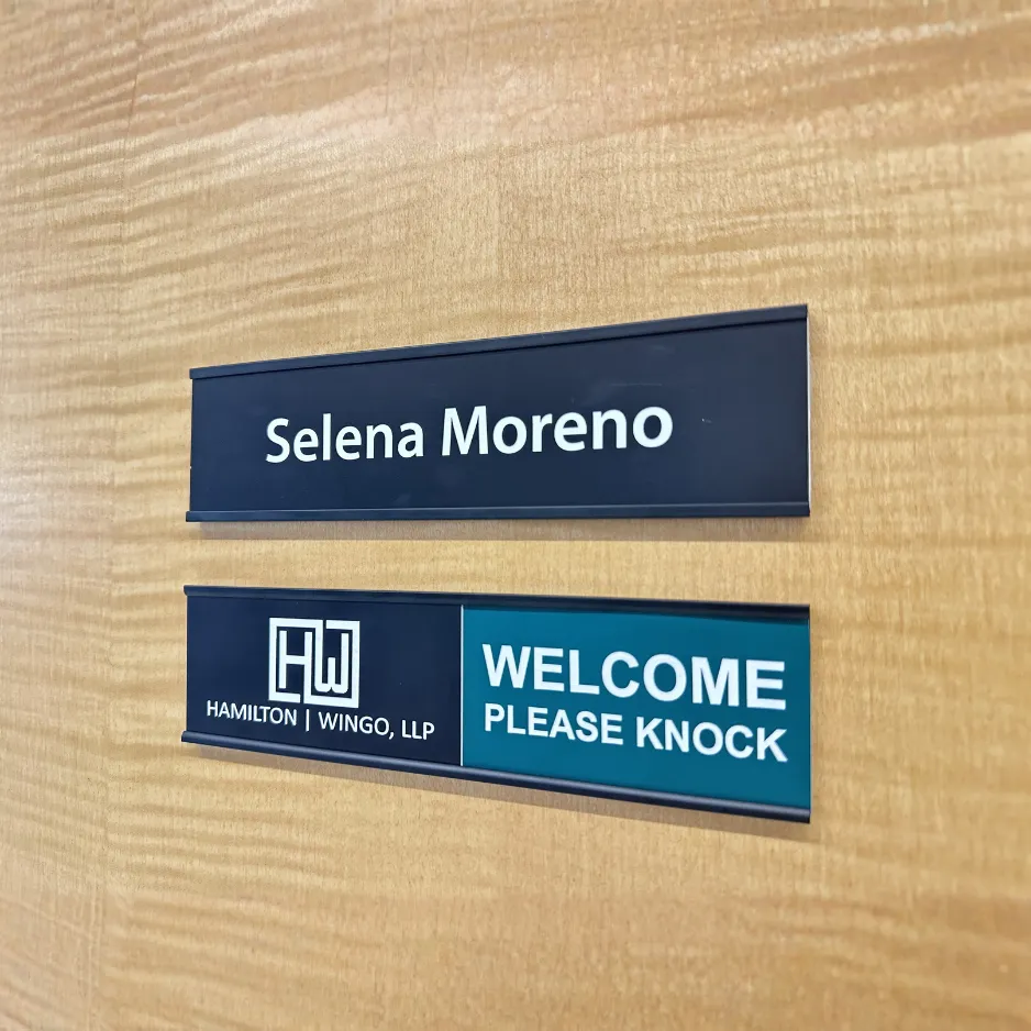 Signage Systems for Modern Workspaces