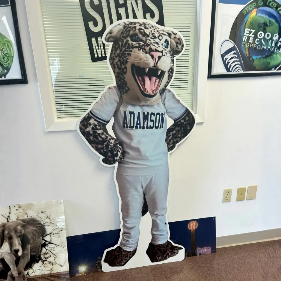 Modular booth graphics