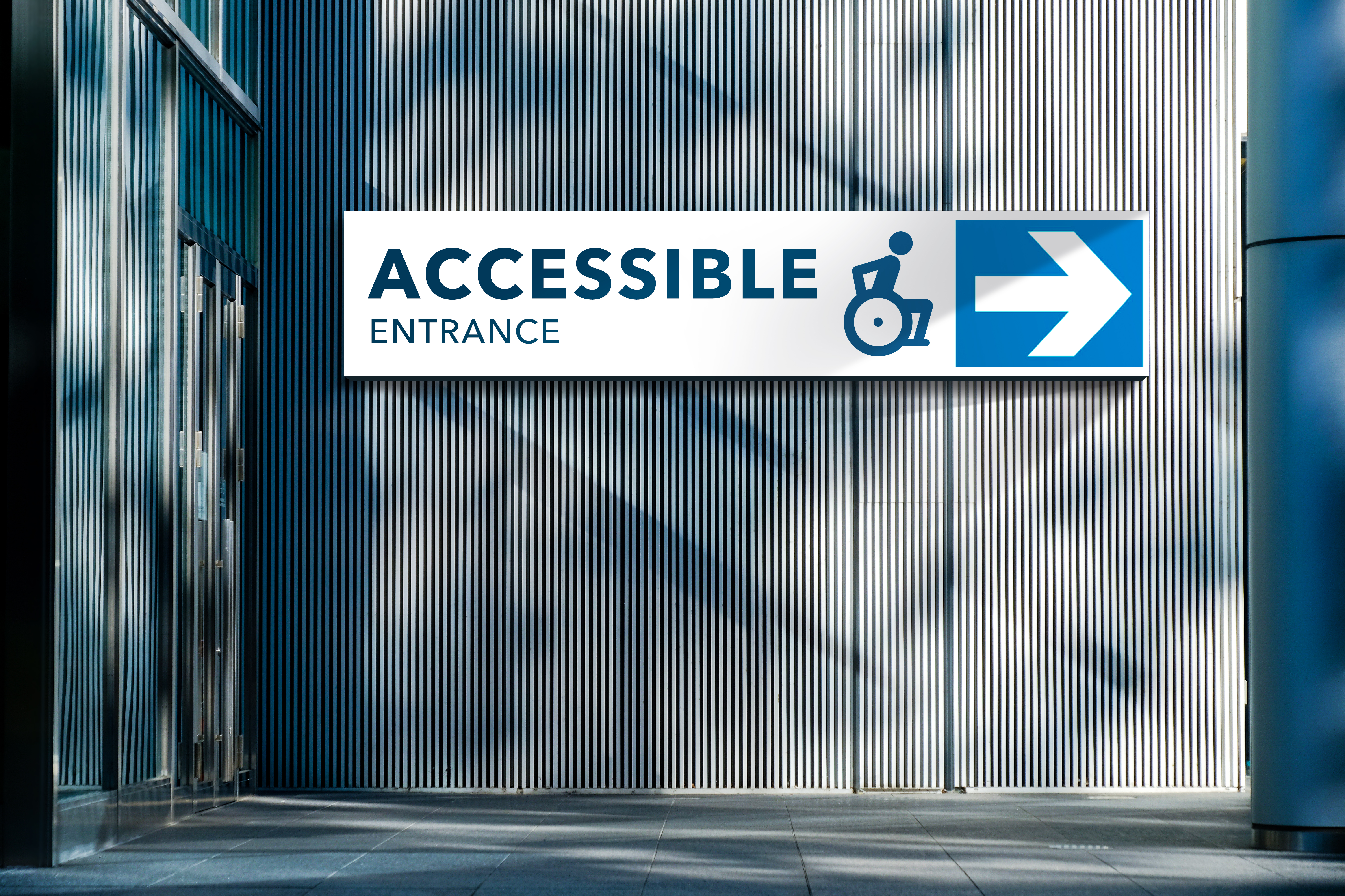 Accessible entrances