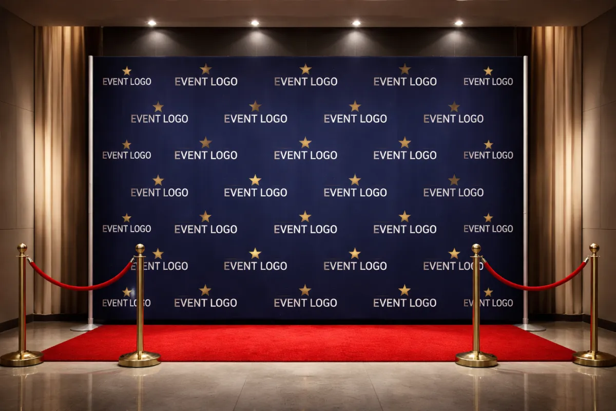 Step and repeat media walls