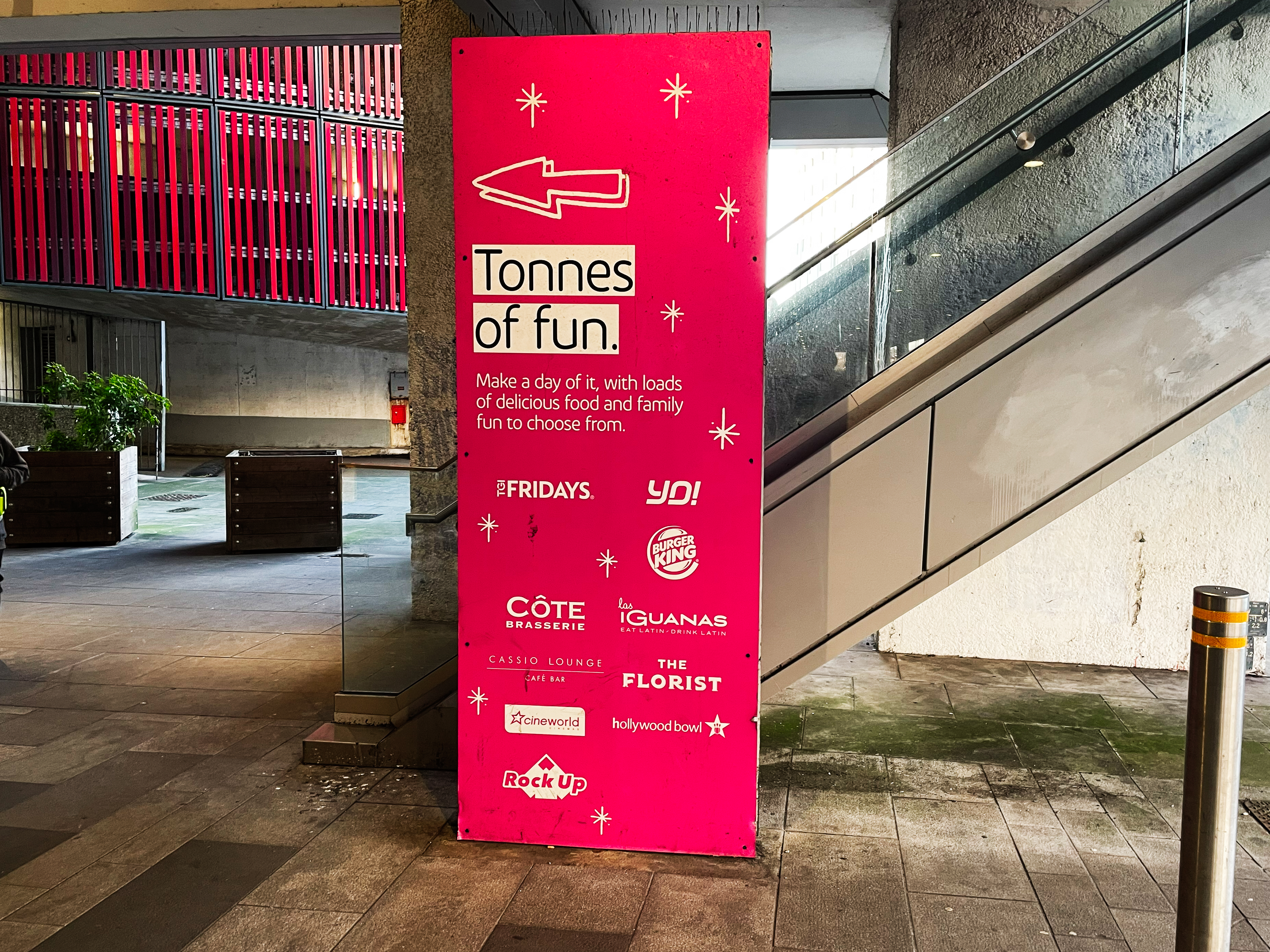 Glass mounted signage