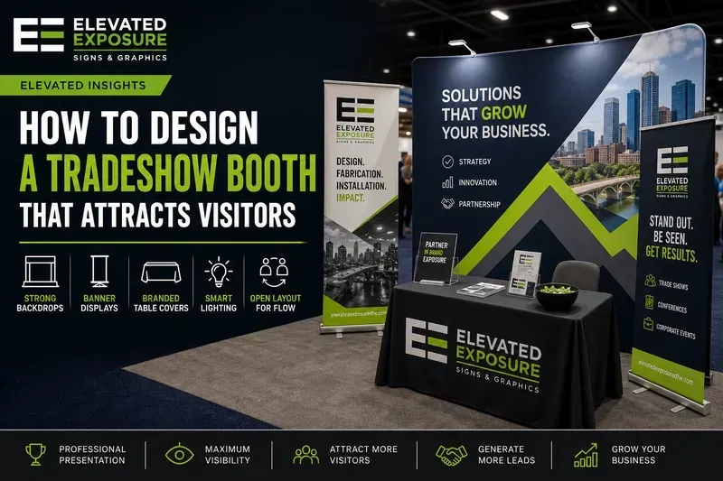 How to Design a Tradeshow Booth That Attracts Visitors