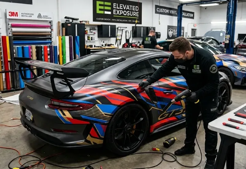 Vehicle Wraps and Partial Wraps in Grapevine, TX