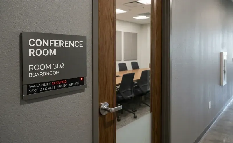 Conference Room and Door Signs