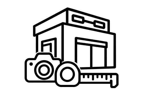 site survey outline icon