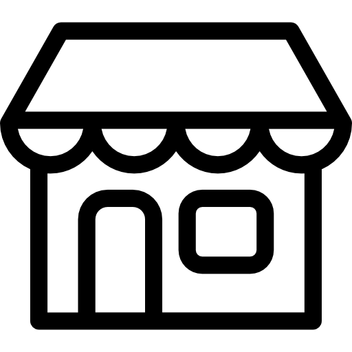Retail storefront visibility icon