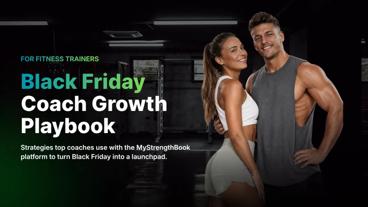 Black Friday Coach Growth Playbook