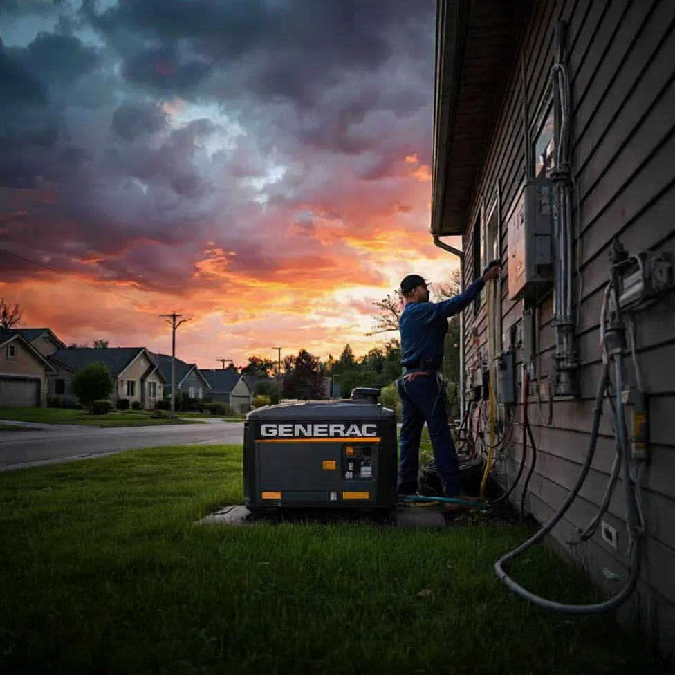 Home generator installation Upper Cumberland Tennessee