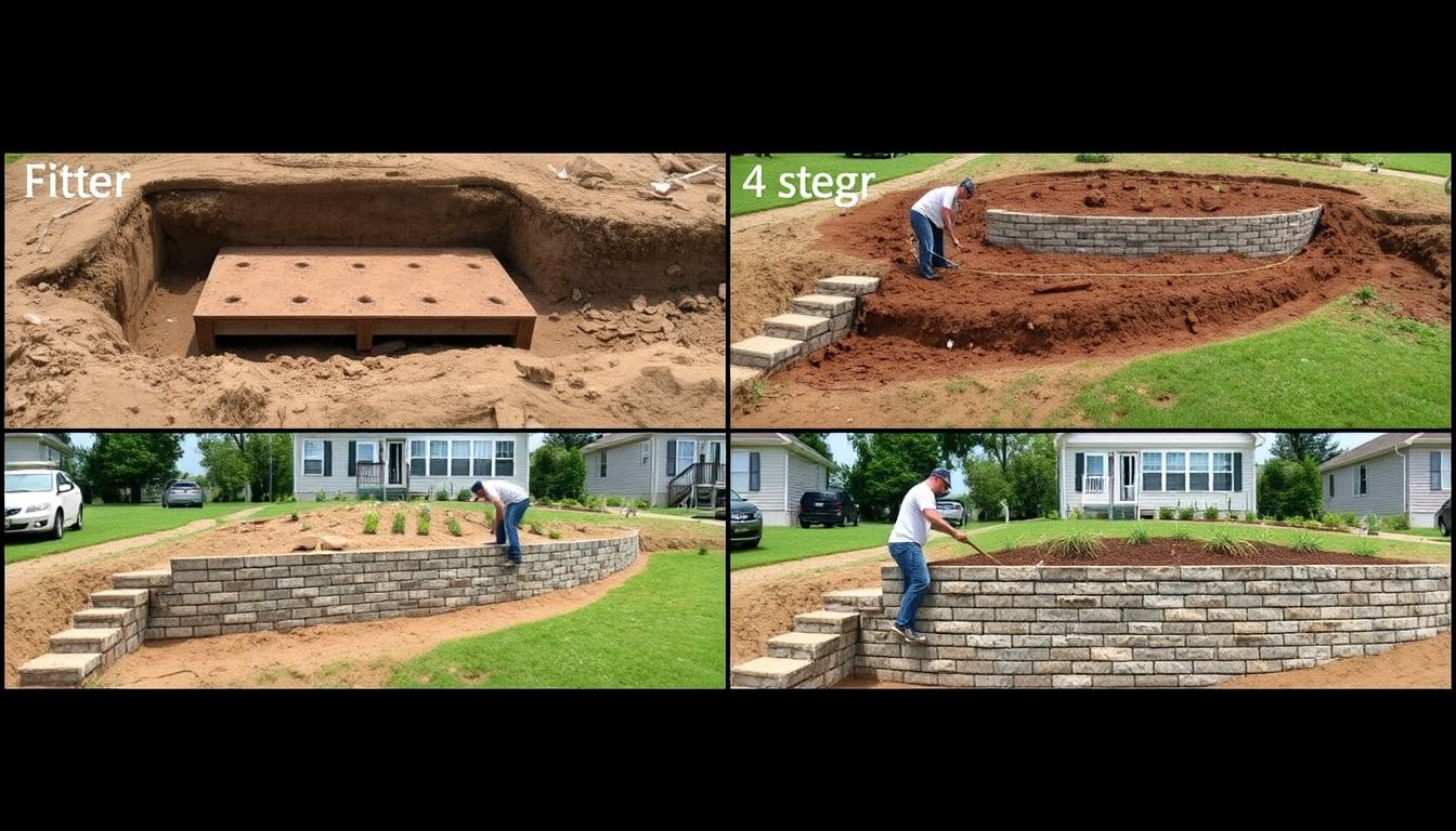 a crack in the side of a white wall