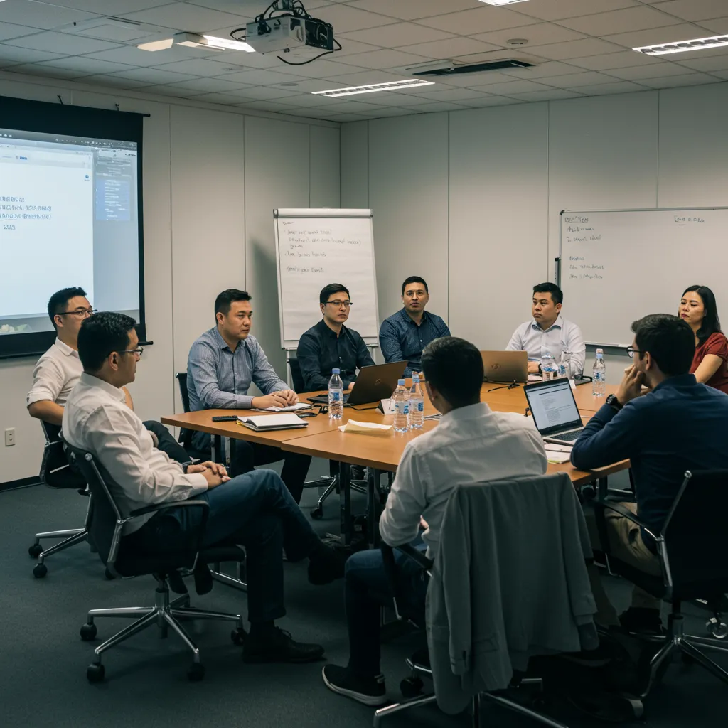 a group of people doing yoga in a park