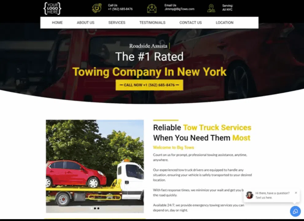 Tow Truck Websites