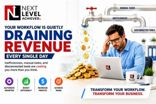 Your Workflow Is Quietly Draining Revenue Every Day | Next Level Achieved