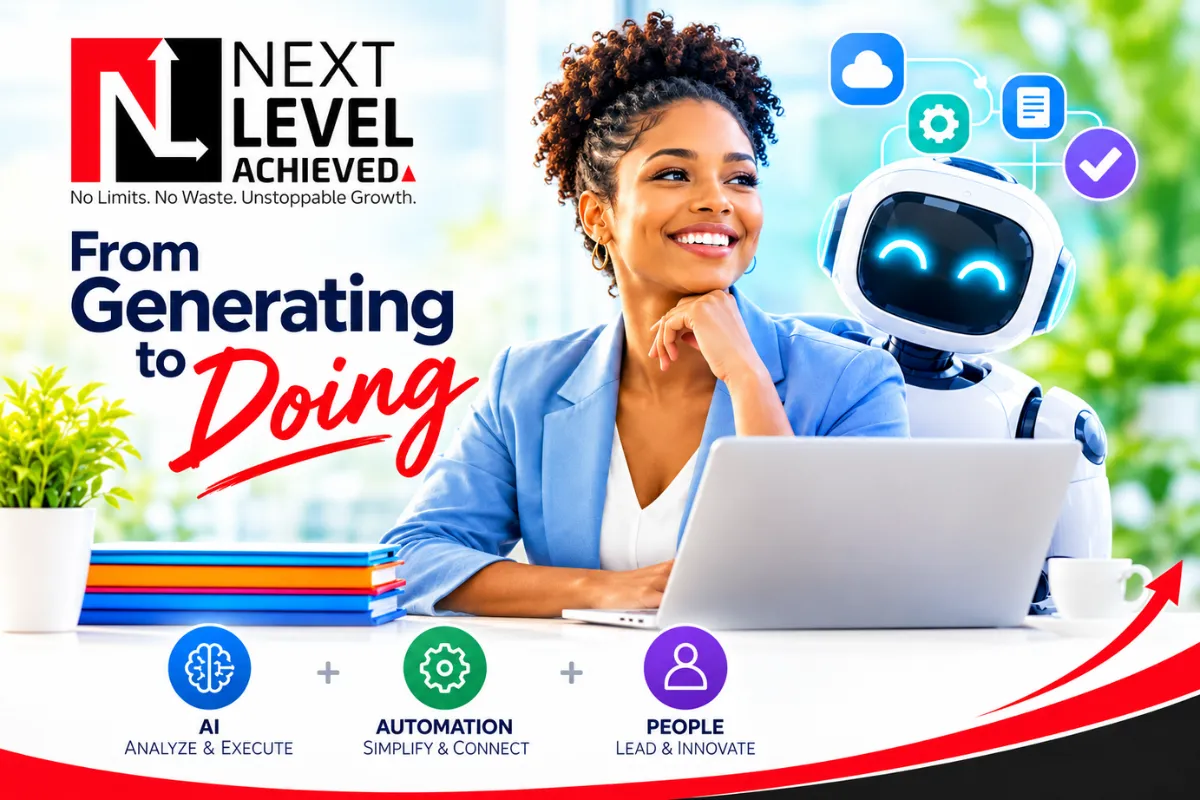 From Generating to Doing: AI, Automation & People