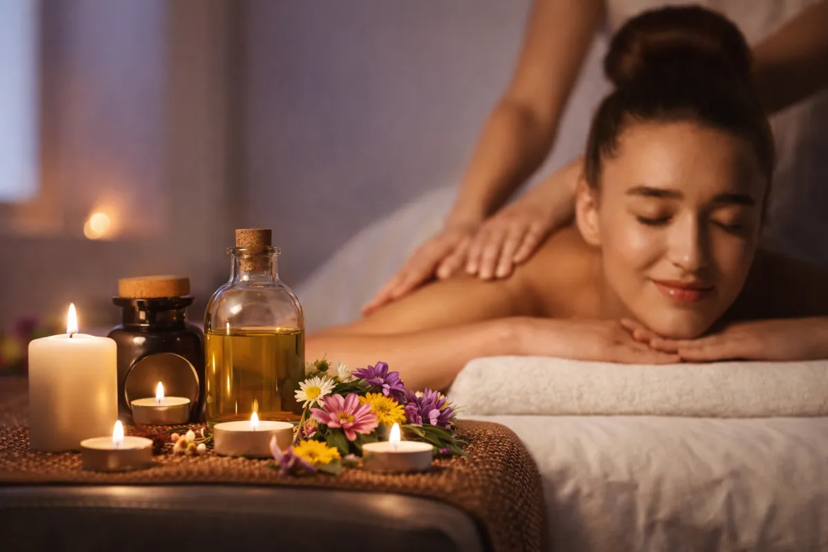 Masaje de AROMATERAPIA