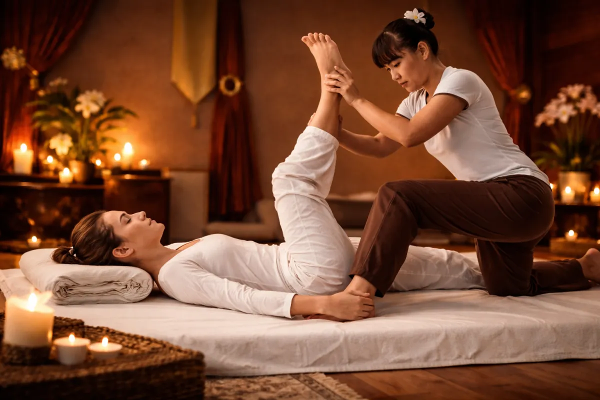 Masaje Thai Seco