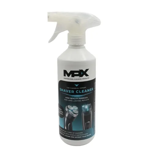 mpx cleaning products, shaver cleaner