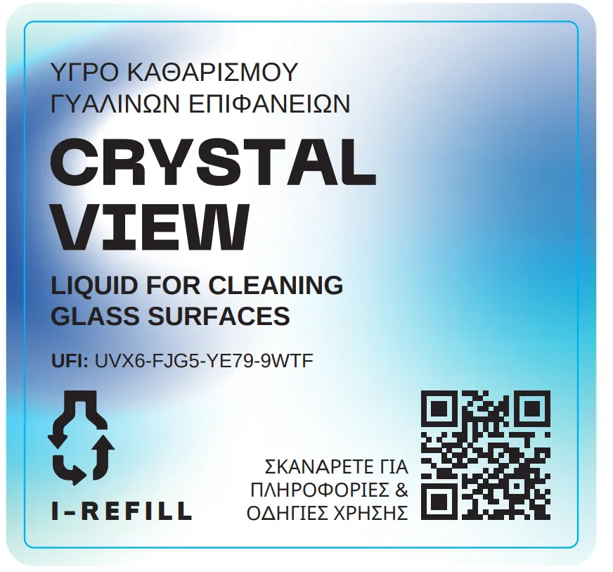 liquid for cleaning glass surfaces
