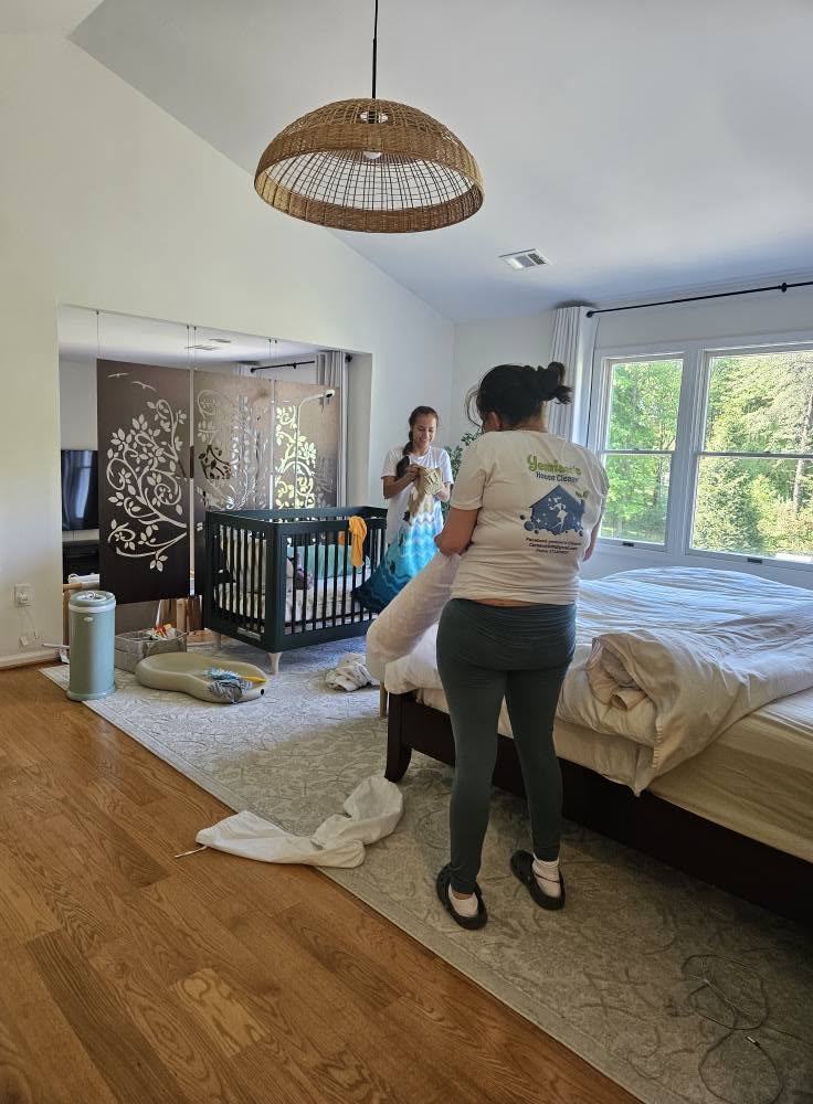 Clean, bright apartment interior showcasing our cleaning services
