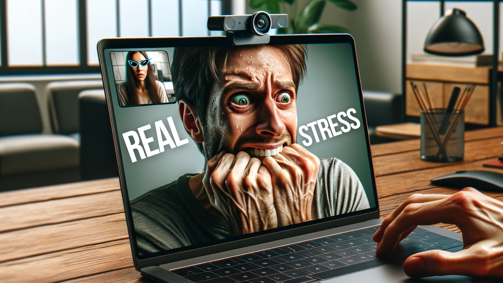 You�re not imagining it, video calls ARE stressful