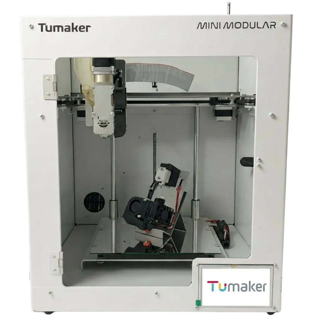 Equipos de manufactura aditiva industrial Indart 3D en un entorno de fábrica limpio