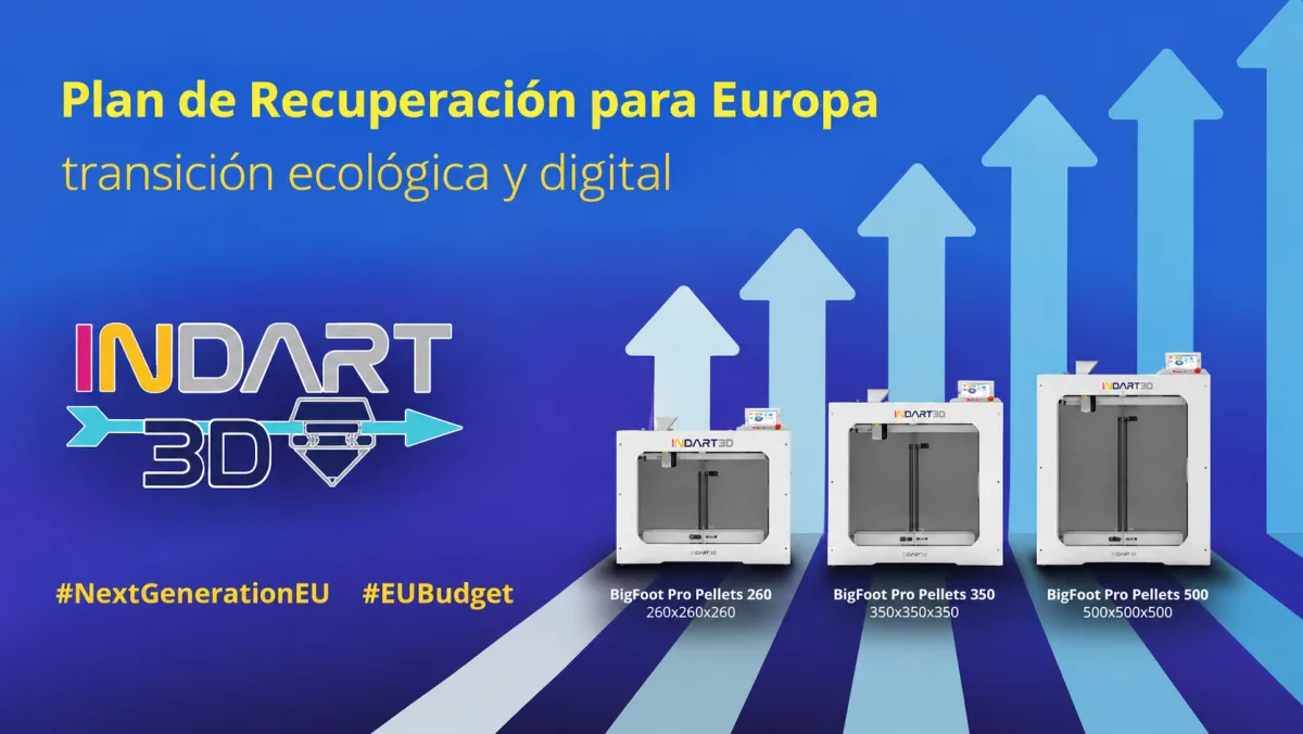 Tecnología TUMAKER y fabricación aditiva como impulso a la transformación digital y la economía circular promovidas por NextGenerationEU.