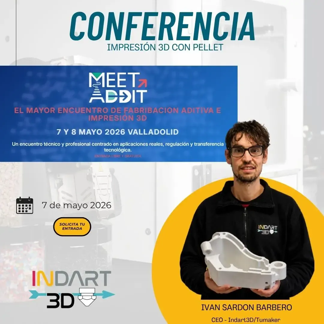 TUMAKER will participate in Meet Addit with a talk on pellet-based additive manufacturing.