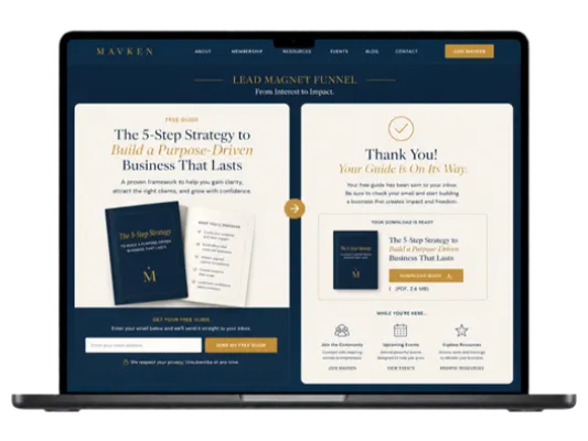 MAVKEN - Lead Generation Funnels