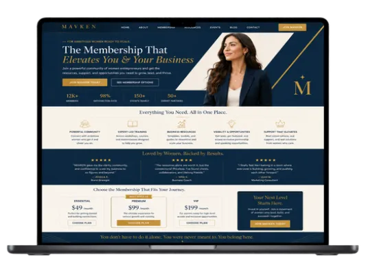 MAVKEN - Store and Sales Pages